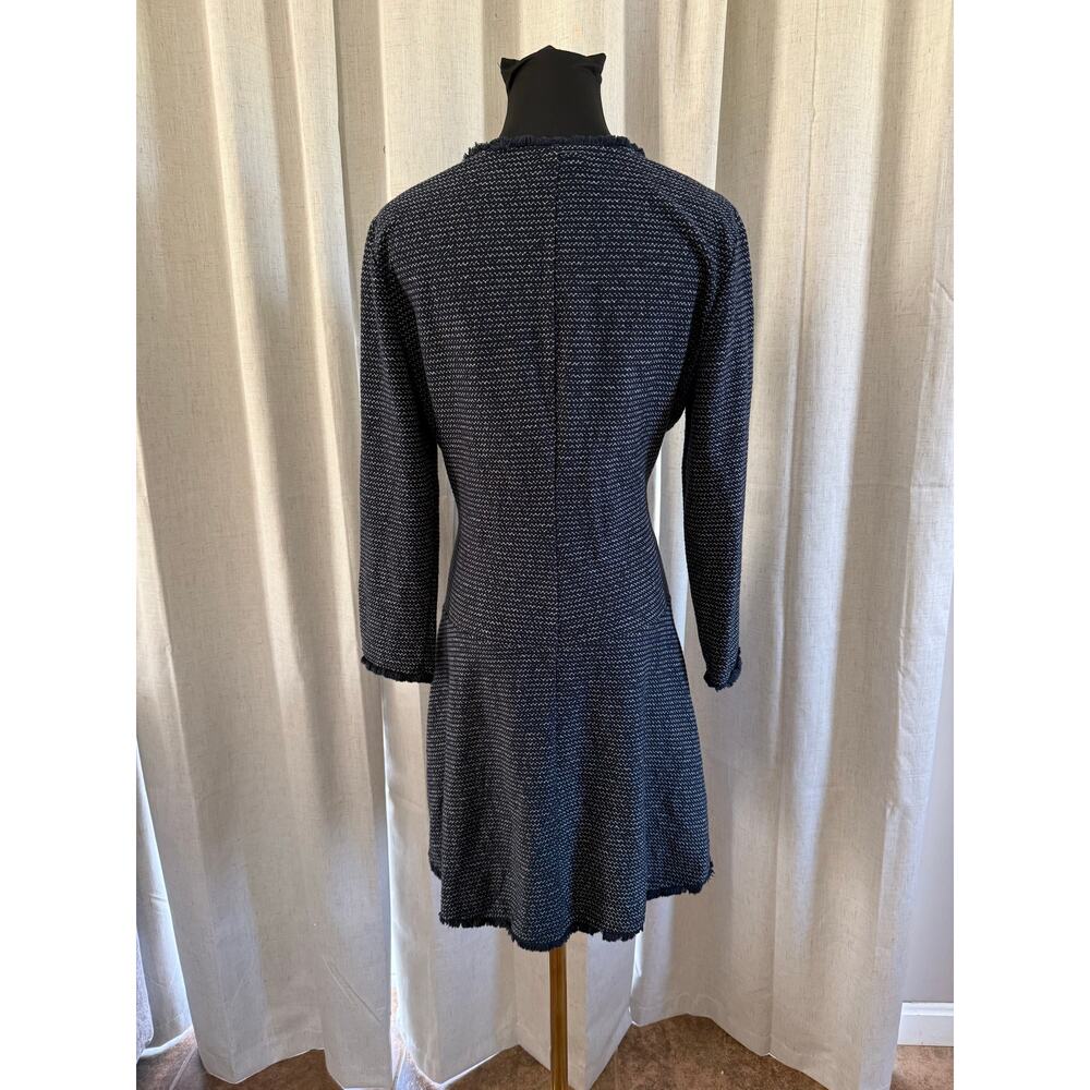 Fun Blue Dress By BCBGMaxazria Size Large - Picture 2 of 5